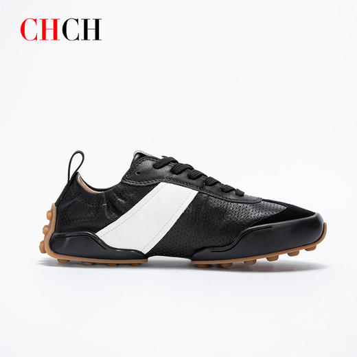 CHCH2024春夏新款牛皮透气阿甘鞋平衡鞋女鞋CO1B5681 商品图1