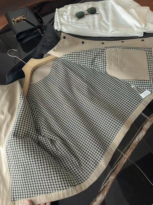 F032579日常通勤百搭休闲质地轻盈灯芯绒领夹克短外套 商品图8