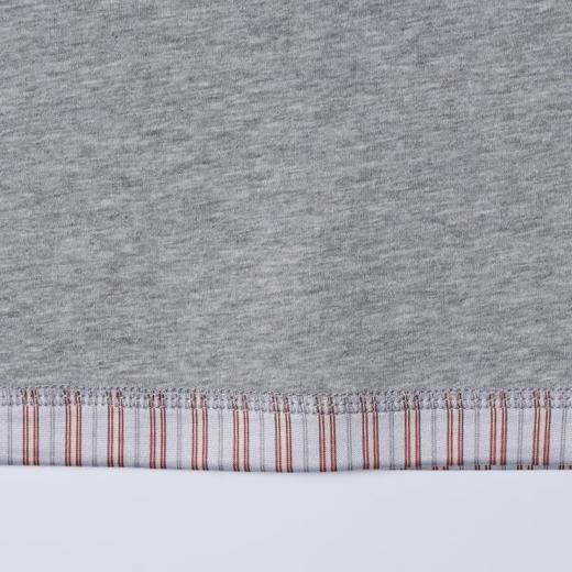 26T242SDSA男装2026新款高贵轻奢潮牌拼接小众设计圆领短袖T恤百搭上衣 商品图5