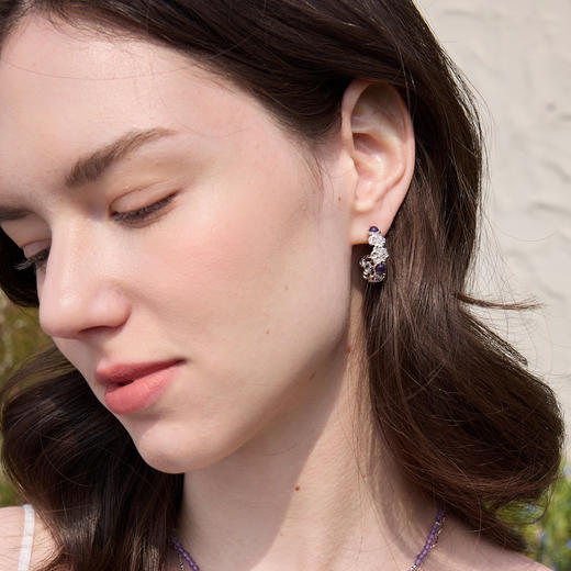 ARSIS 丨 繁绮系列 繁花轻语耳圈 商品图7