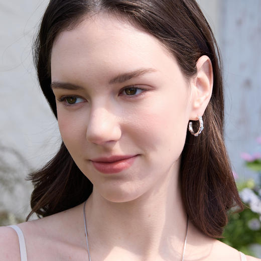 ARSIS 丨 繁绮系列 繁花风影小耳圈 商品图4