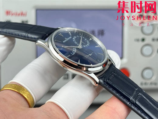 GF积家大师系列1378480"小丑" Master Ultra Thin Réserve de Marche超薄大师动显日历 938一体机 男士腕表 商品图5