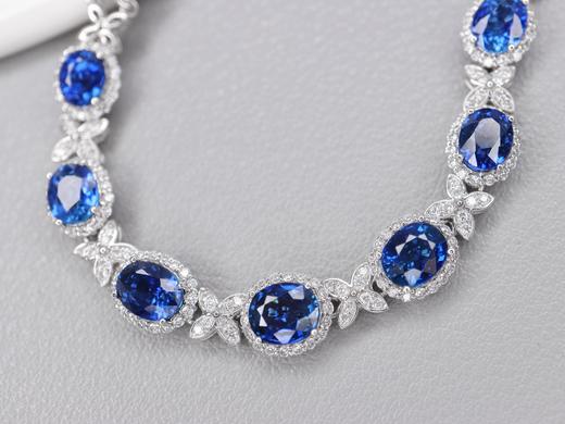 5.8克拉蓝宝石手链 商品图2