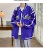 F032538春秋男女同款时尚立领户外棒球服夹克外套 商品缩略图7