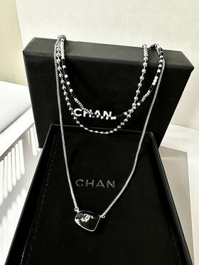 THS-无 香家 中古三层无需搭配的多链条项链 CU1343