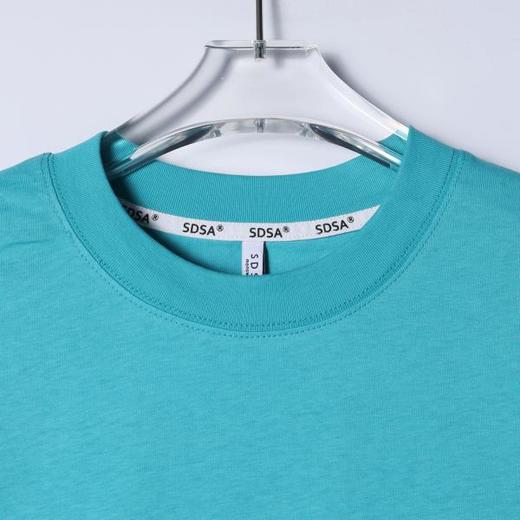 26T229SDSA男装2026新款高贵轻奢极简风纯色圆领短袖T恤休闲百搭上衣 商品图2