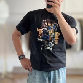 经典 怀旧十周年总决赛骑士VS勇士NBA联名纪念短袖T恤 男女情侣款