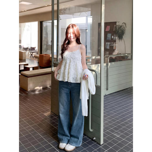 <曾小咸推荐>韩系开衫内搭吊带背心两件 商品图4