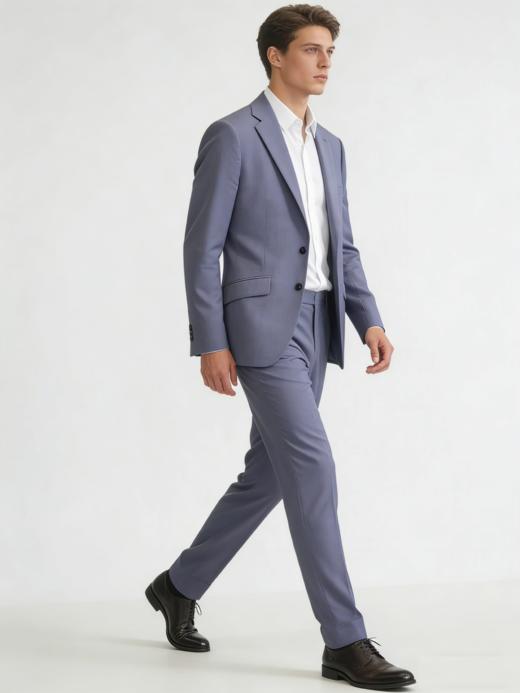 G2000男装SS26商场新款【BLACK】【可机洗/防静电/绵羊毛混纺】商务通勤西装外套61415062 商品图0