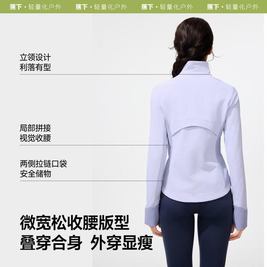 【店庆提前购】【8折】6楼蕉下女士轻便防泼水软壳外套ST842吊牌价449折后359.2 商品图3