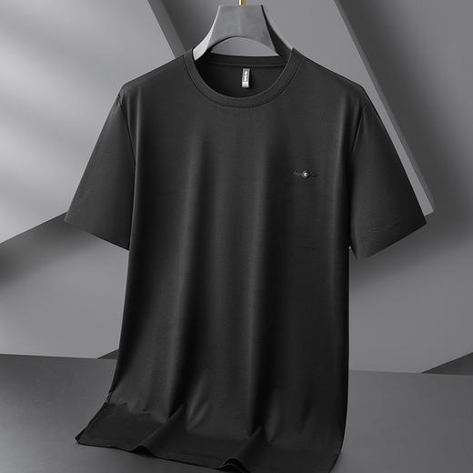 【DDP】大依优型大码男装夏季冰丝短袖T恤休闲百搭透气短袖上衣加肥加大 商品图4