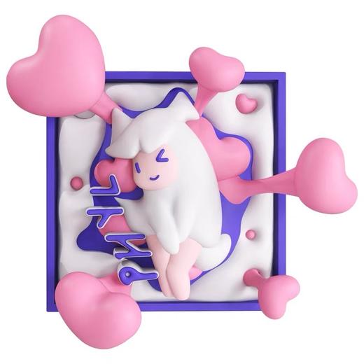 玩作0基础3D立体浮雕画番茄手绘丙烯填色DIY数字油画 商品图5