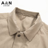 安东尼奥A&N 【挺括通勤款】工装风翻领纯色抗皱外套男秋冬百搭休闲斜纹易打理夹克7165403 商品缩略图3