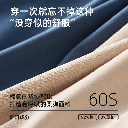 【春季上新】100% 长绒棉内裤 · 60s 四季款棉内裤 商品图2