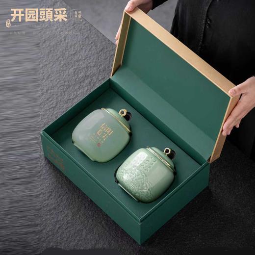 开园頭采【墨绿.2大双瓷.信阳毛尖】50元1套·整箱10套 商品图2