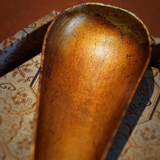 【金斗茶荷大漆茶则】超薄黑胡桃木 商品图6