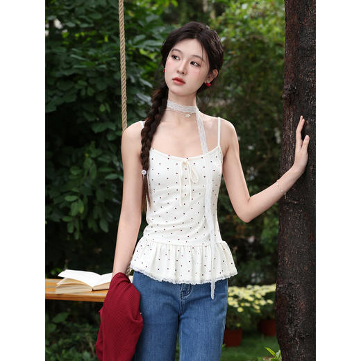 鹿向南【0328/20:00新品前一小时7折】红色针织衫 商品图1