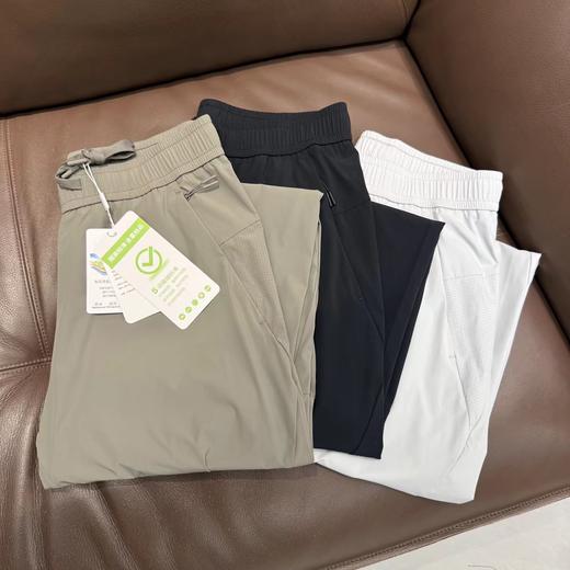 F032560速干透气轻盈舒适松紧腰头户外休闲直筒百搭长裤 商品图3