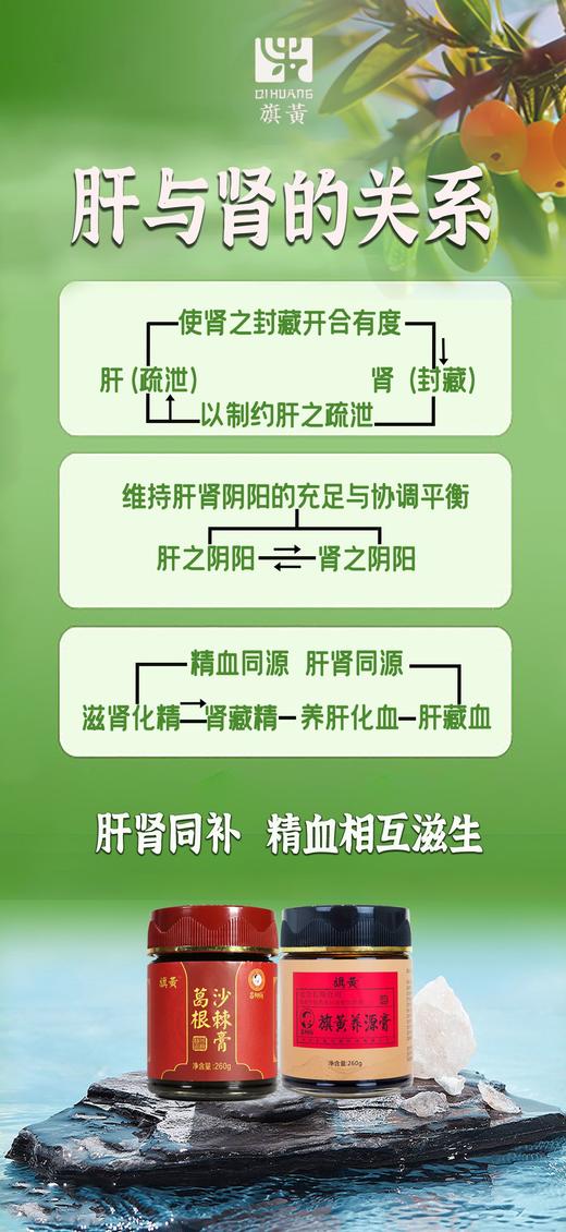 【旗黄】肝肾组合（养源膏+葛根沙棘膏） 商品图0