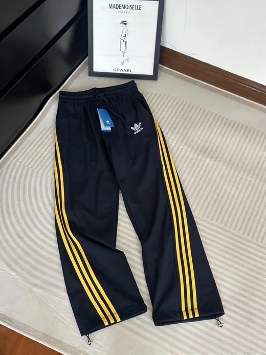 F032557百搭直筒阔腿裤型显瘦百搭休闲长裤条纹运动裤 商品图13