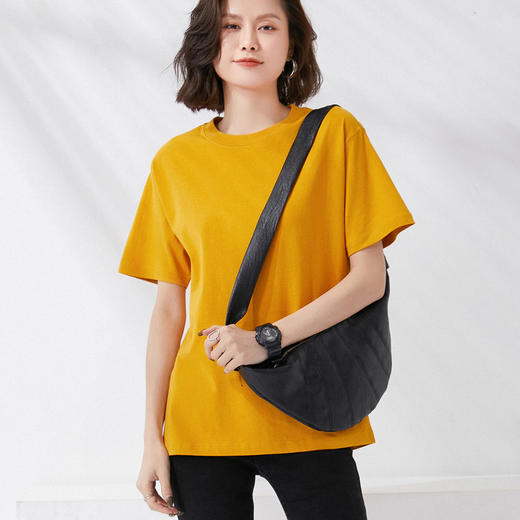 【69元任选三件！选3件加入购物车，再一起结算就好啦，单拍不发】男女同款 纯棉短T 200g棉 舒适透气 遮肉显瘦 商品图10