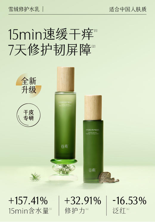 谷雨积雪绒花修护深润礼盒 商品图3