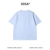 SDSA男装2026新款高贵轻奢潮牌玫瑰花印花圆领短袖T恤百搭简约潮 商品缩略图4