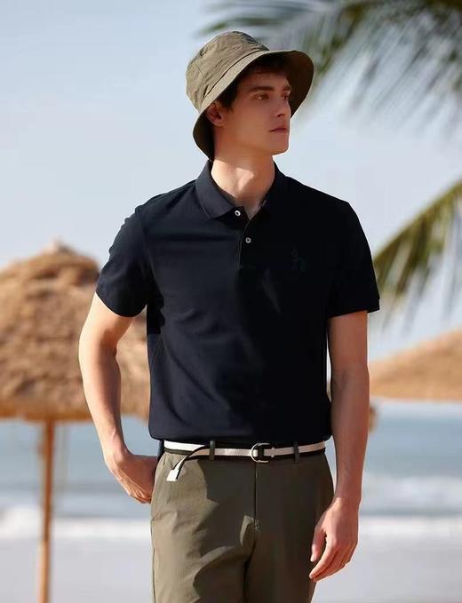 F032547新款凉感夏季男士商务休闲翻领POLO短袖T恤 商品图13