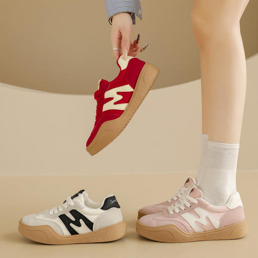 【奢姿甄选】复古型格 自在随行【MZT 复古M标德训鞋】融合时尚风格 舒适好搭 脚感升级 舒适软底 品质做工 橡胶防滑大底 小众不撞款 商品图1