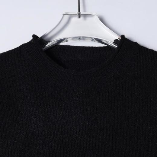 SDSA男装2026新款高贵轻奢韩系简约纯色针织圆领短袖T恤休闲百搭 商品图1