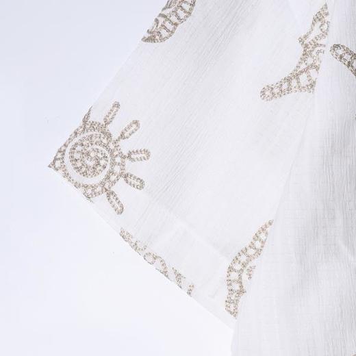 SDSA男装2026新款高贵轻奢简约刺绣贝壳海螺设计短袖衬衫百搭时尚 商品图3