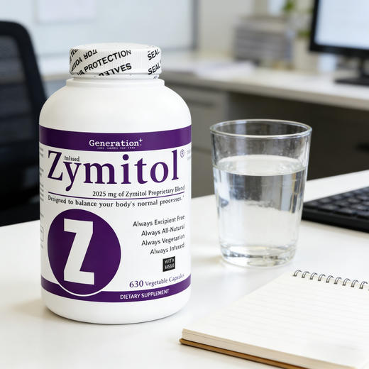 美国Zymitol综合酶消化酶 630粒/瓶 商品图1
