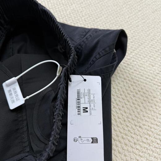 F032527春夏新品情侣款休闲松紧腰围细斜炒洗弯刀裤牛仔裤 商品图12