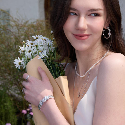 ARSIS 丨 繁绮系列 繁花风影手镯窄版 商品图3