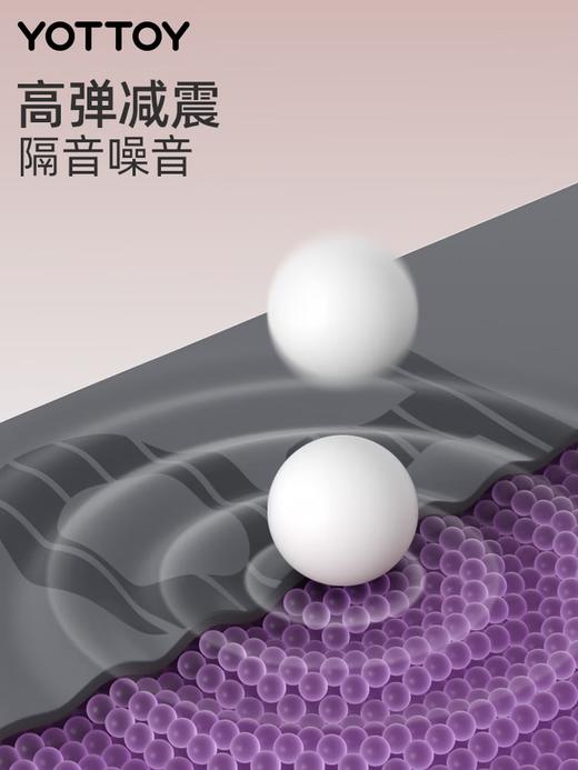 yottoy天然橡胶瑜伽垫防滑加长加宽环保垫子PU地垫家用健身垫 商品图5