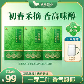 【2026年春茶】八马茶业 | 一叶醒春早春绿茶60g