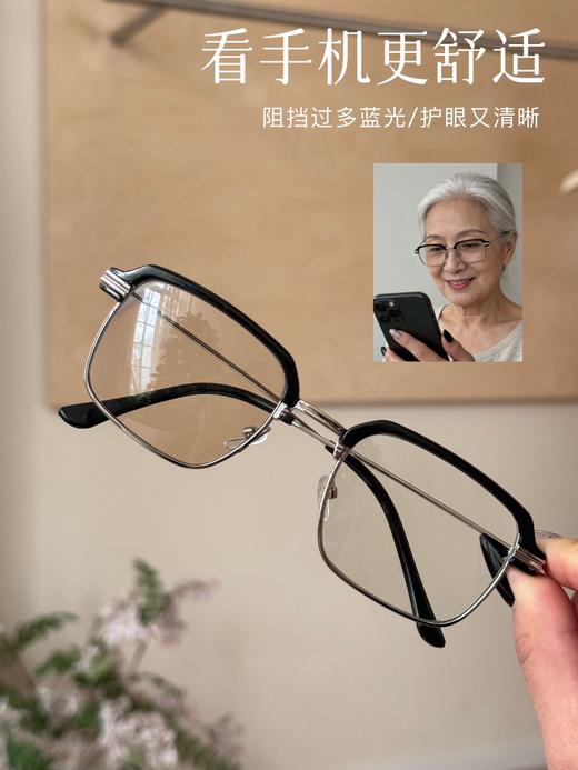 😍高清镜片❗️银泰专柜在售❗️【GM.WWJ 合金超清老花镜】 💗专为中老年老花眼设计，清晰不晕眼，戴上瞬间减龄！ 实体眼镜店在售价：129 开团仅售：💰29.9  商品图5