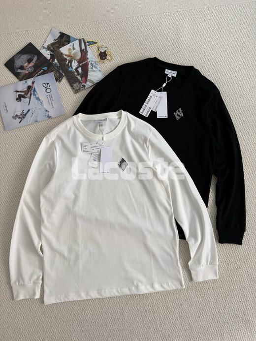 LACOSTE 26春季新款简约质感长袖T恤 商品图3