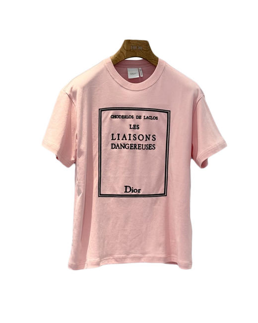 女款棉质刺绣宽松落肩短袖T恤fe010 商品图0