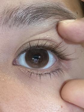 EallaGirl月抛美瞳 柔光巧棕 14.5mm