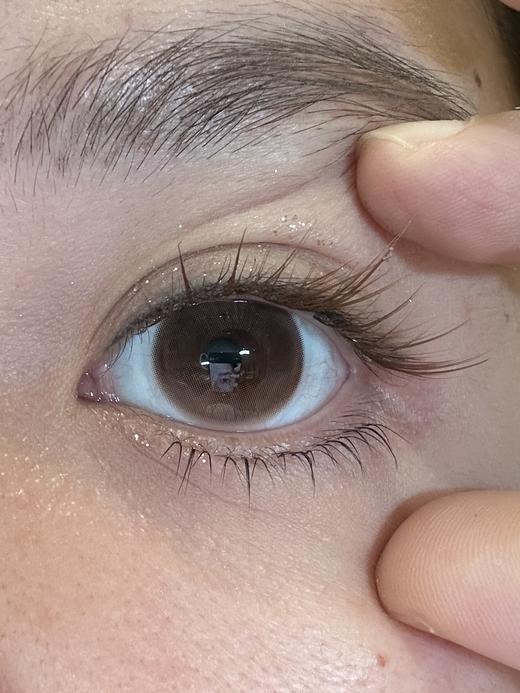 EallaGirl月抛美瞳 柔光巧棕 14.5mm 商品图0