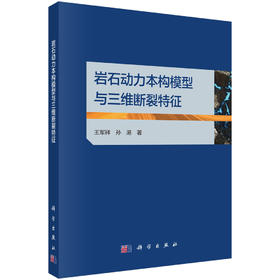 岩石动力本构模型与三维断裂特征 王军祥 孙港 9787030843005