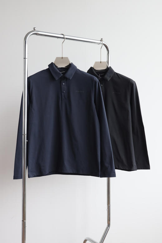 26春夏X.B 布LI兹吸湿速干长袖翻领POLO衫  CX259 商品图3