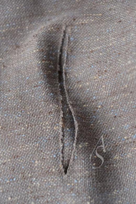 Boboutic 26SS 褐蓝/深灰星芒丝棉肌理针织茧型外套 商品图12