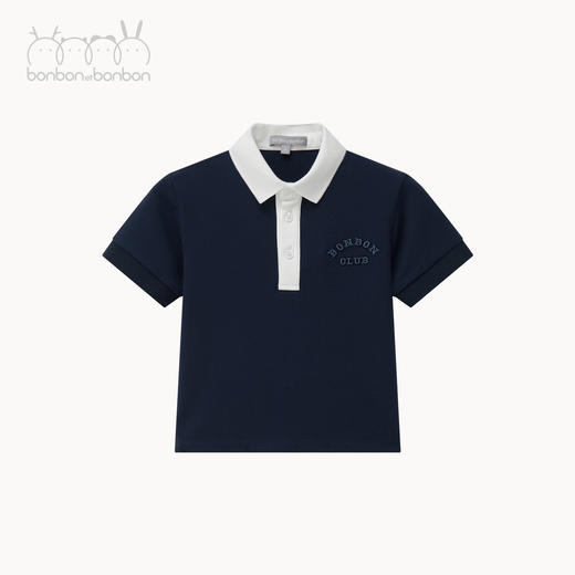 基础拼色polo衫 商品图3