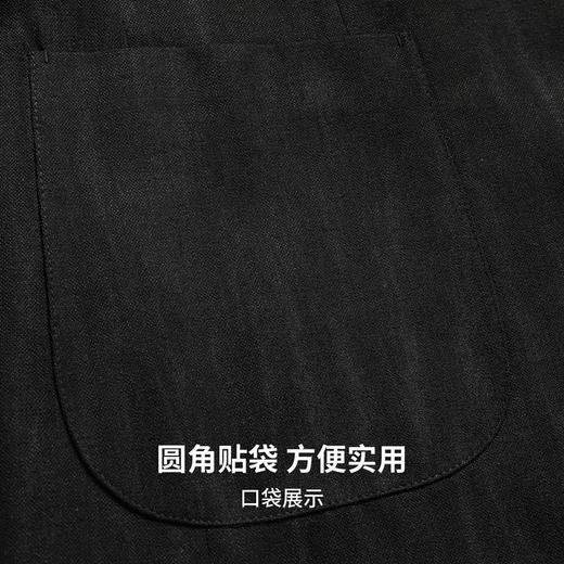 【含亚麻】圣得西休闲西装外套男2026新款春季商务绅士通勤风上衣 商品图7