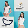 商场同款|森马插画师联名短袖T恤女夏季短款修身撞色2026新款上衣 商品缩略图2