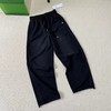 F032527春夏新品情侣款休闲松紧腰围细斜炒洗弯刀裤牛仔裤 商品缩略图5