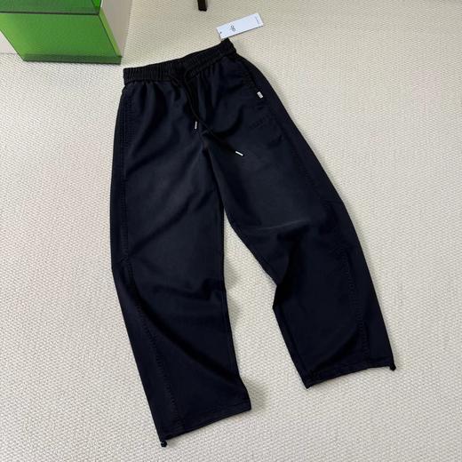 F032527春夏新品情侣款休闲松紧腰围细斜炒洗弯刀裤牛仔裤 商品图5