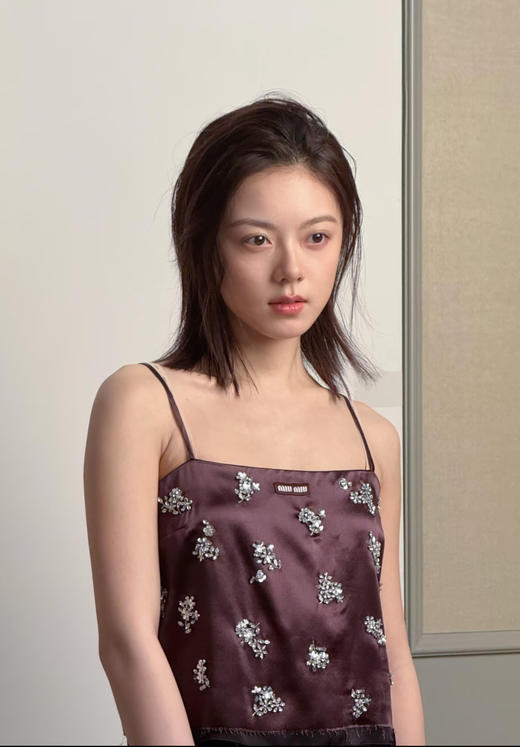 女款闪钻吊带背心zo017 商品图3